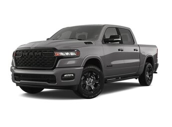 2025 Granite Crystal Metallic Clear Coat Ram 1500 1500 Big Horn Crew Cab 4x4 5'7' Box Truck Automatic 4 Door 3.6L V6 24V VVT eTorque Engine Upg I 4X4