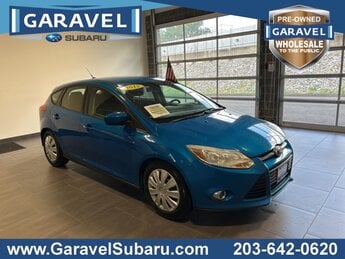 2012 Ford Focus SE 2.0L I4 DGI Flex Fuel Ti-VCT Engine FWD 4 Door Manual