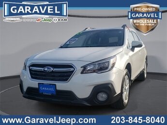 2018 Crystal White Pearl Subaru Outback 2.5i Premium Automatic (CVT) 2.5L 4-Cylinder DOHC 16V Engine 4 Door SUV