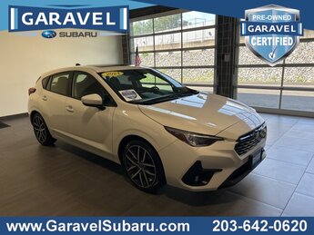 2024 Crystal White Pearl Subaru Impreza Sport AWD Crossover 2.0L DOHC Engine 4 Door