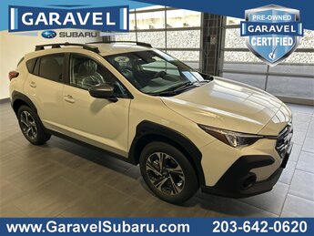 2024 Crystal White Pearl Subaru Crosstrek Premium 4 Door 2.0L 4-Cylinder DOHC 16V Engine AWD