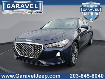 2019 Adriatic Blue Genesis G70 2.0T Advanced Car AWD Automatic 4 Door 2.0L TGDI Engine