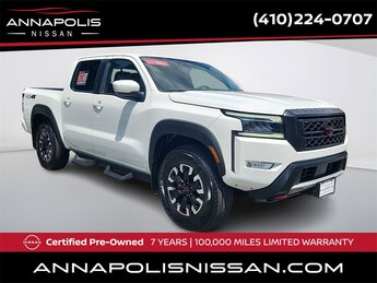 2023 Glacier White Nissan Frontier PRO-4X Automatic 4 Door 3.8L DI DOHC 24V V6 Engine