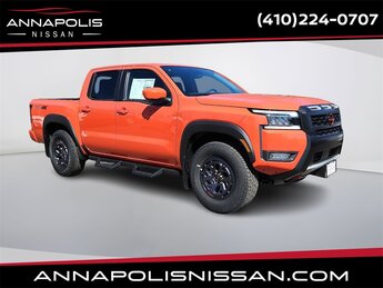 2025 Afterburn Orange Nissan Frontier PRO-4X 4 Door 4X4 Truck Automatic 3.8L DI DOHC 24V V6 Engine