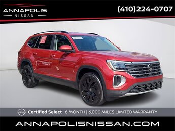 2024 Aurora Red Metallic Volkswagen Atlas 2.0T SE w/Technology Automatic 4 Door SUV 2.0L TSI Engine