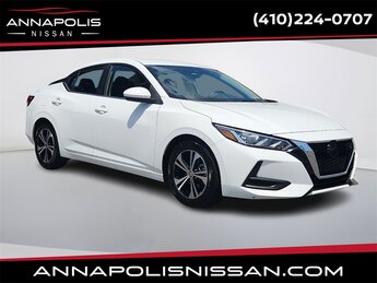 2022 Fresh Powder Nissan Sentra SV 2.0L DOHC Engine Car FWD 4 Door Automatic (CVT)
