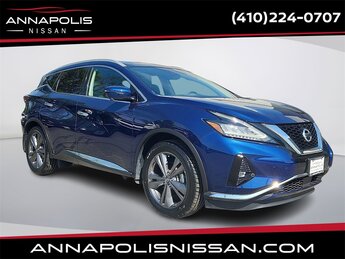 2020 Deep Blue Pearl Nissan Murano Platinum AWD Automatic (CVT) 4 Door 3.5L V6 DOHC 24V Engine