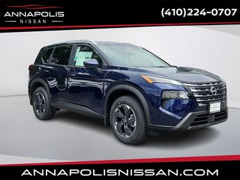 2025 Deep Ocean Blue Pearl Nissan Rogue SV 1.5L DOHC Engine SUV 4 Door