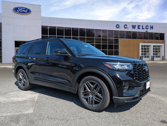 2025 Agate Black Metallic Ford Explorer ST 4 Door Twin Turbo Premium Unleaded V-6 3.0 L/183 Engine SUV