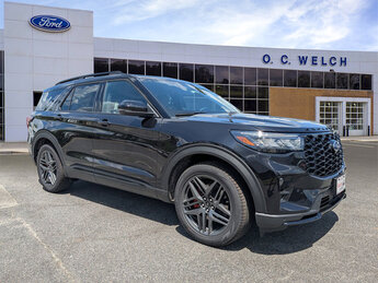 2025 Black Ford Explorer ST RWD Automatic Twin Turbo Premium Unleaded V-6 3.0 L/183 Engine 4 Door SUV