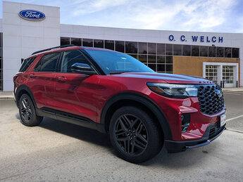 2025 Rapid Red Metallic Tinted Clearcoat Ford Explorer ST SUV 4 Door Automatic RWD