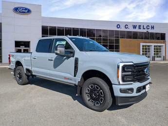 2025 Gray Ford Super Duty F-250 SRW Platinum Truck 4X4 4 Door Intercooled Turbo Diesel V-8 6.7 L/406 Engine Automatic