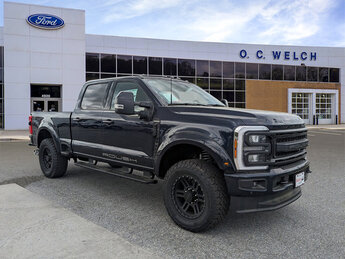 2024 Antimatter Blue Metallic Ford Super Duty F-250 SRW Roush 4X4 Automatic 4 Door Intercooled Turbo Diesel V-8 6.7 L/406 Engine Truck