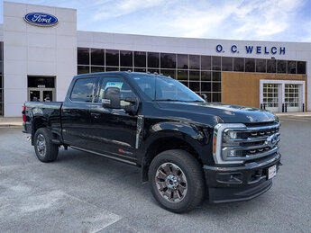 2025 Black Ford Super Duty F-250 SRW King Ranch Truck Intercooled Turbo Diesel V-8 6.7 L/406 Engine 4X4 4 Door Automatic