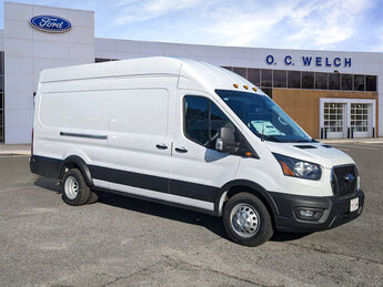 2024 Oxford White Ford Transit Cargo Van 3 Door Twin Turbo Regular Unleaded V-6 3.5 L/213 Engine AWD Van Automatic