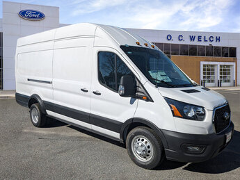 2023 Oxford White Ford Transit Cargo Van Automatic Van 3 Door Twin Turbo Regular Unleaded V-6 3.5 L/213 Engine AWD