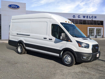 2024 Oxford White Ford Transit Cargo Van 3 Door Van Automatic AWD
