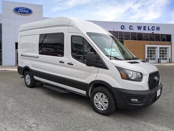 2024 Oxford White Ford Transit Cargo Van Automatic Van RWD Regular Unleaded V-6 3.5 L/213 Engine 3 Door