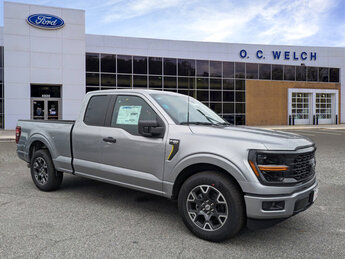 2024 Iconic Silver Metallic Ford F-150 STX Truck Automatic 4 Door Regular Unleaded 2.7 L EcoBoost Engine RWD