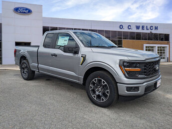 2024 Iconic Silver Metallic Ford F-150 STX 4 Door Truck Regular Unleaded 2.7 L EcoBoost Engine RWD Automatic