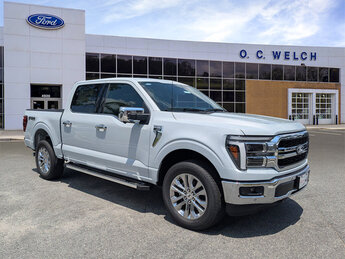 2025 White Metallic Ford F-150 LARIAT 4 Door Truck 4X4