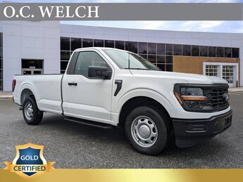 2024 Oxford White Ford F-150 XL Truck RWD Regular Unleaded 2.7 L EcoBoost Engine 2 Door Automatic