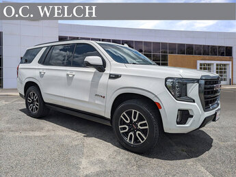 2021 Summit White GMC Yukon AT4 Automatic 4X4 SUV Gas V8 5.3L/ Engine 4 Door