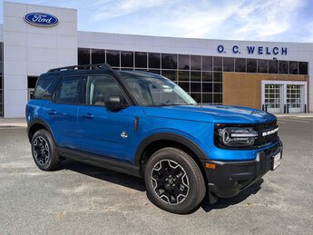 2025 Blue Metallic Ford Bronco Sport Outer Banks 4 Door SUV Automatic 4X4 Intercooled Turbo Regular Unleaded I-3 1.5 L/91 Engine