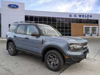 2024 Azure Gray Metallic Tri-Coat Ford Bronco Sport Badlands Intercooled Turbo Premium Unleaded I-4 2.0 L/122 Engine SUV 4 Door 4X4 Automatic