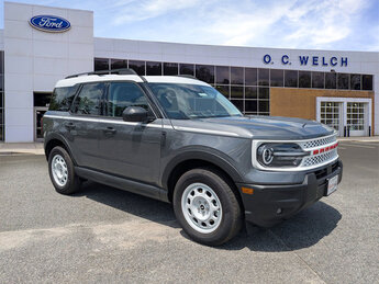 2025 Gray Metallic Ford Bronco Sport Heritage SUV 4X4 4 Door Intercooled Turbo Regular Unleaded I-3 1.5 L/91 Engine