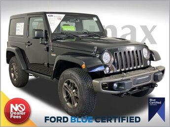 2017 Jeep Wrangler 75th Anniversary Edition 2 Door 4X4 Automatic SUV 3.6L V6 24V VVT Engine