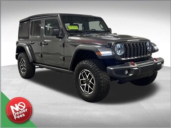 2024 Granite Crystal Metallic Clearcoat Jeep Wrangler Rubicon Automatic 3.6L V6 24V VVT Engine SUV 4 Door 4X4