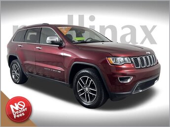 2017 Velvet Red Pearlcoat Jeep Grand Cherokee Limited 4X4 Automatic 4 Door