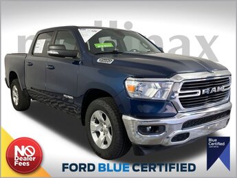 2021 Patriot Blue Pearlcoat Ram 1500 Big Horn/Lone Star Truck Automatic RWD 4 Door