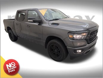 2021 Granite Crystal Metallic Clearcoat Ram 1500 Big Horn/Lone Star HEMI 5.7L V8 Multi Displacement VVT Engine 4X4 Truck Automatic 4 Door