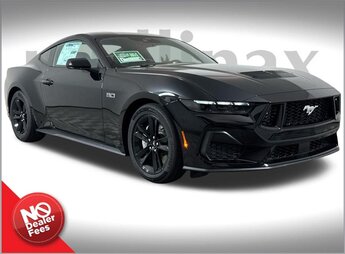 2025 Shadow Black Ford Mustang GT Car Automatic RWD 5.0L V8 Ti-VCT Engine