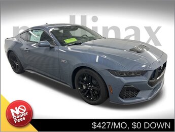 2025 VAPOR BLUE Ford Mustang GT RWD Manual 2 Door Car 5.0L V8 Ti-VCT Engine