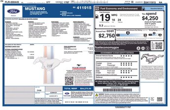 2025 Ford Mustang GT Premium Automatic Car RWD
