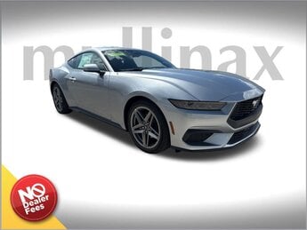 2025 Iconic Silver Metallic Ford Mustang EcoBoost RWD Car EcoBoost 2.3L I4 GTDi DOHC Turbocharged VCT Engine