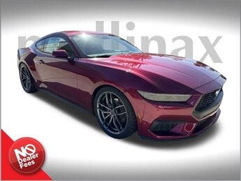2025 Molten Magenta Metallic Tri-coat Ford Mustang EcoBoost EcoBoost 2.3L I4 GTDi DOHC Turbocharged VCT Engine RWD Car