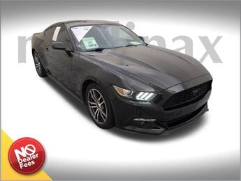 2017 Shadow Black Ford Mustang EcoBoost Automatic EcoBoost 2.3L I4 GTDi DOHC Turbocharged VCT Engine 2 Door