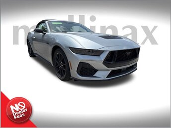 2025 Iconic Silver Metallic Ford Mustang GT Premium 2 Door Convertible RWD