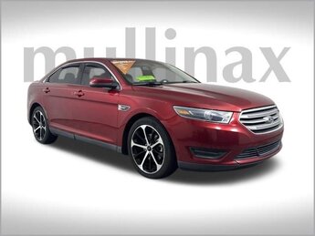 2015 Ruby Red Metallic Tinted Clearcoat Ford Taurus SEL FWD Car 3.5L 6-Cylinder SMPI Flex Fuel DOHC Engine 4 Door