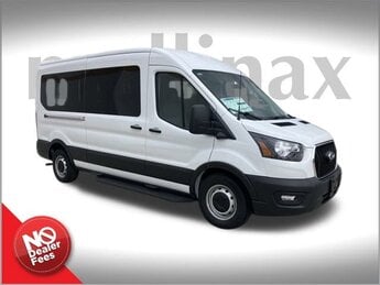 2024 Oxford White Ford Transit-350 XL 3 Door RWD 3.5L V6 Flex Fuel Engine Automatic