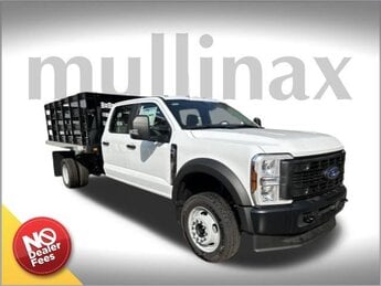 2024 OXFORD WHITE Ford Super Duty F-450 DRW XL 4 Door 7.3L V8 PFI OHV 16V Federal 335hp Engine RWD Automatic Truck