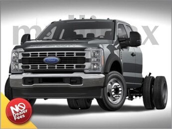 2024 Race Red Ford Super Duty F-550 DRW XL Truck Automatic 7.3L V8 PFI OHV 16V Federal 335hp Engine 4 Door 4X4