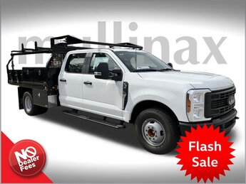 2024 Oxford White Ford Super Duty F-350 DRW XL RWD 4 Door Automatic 7.3L V8 PFI OHV 16V Federal 335hp Engine Truck