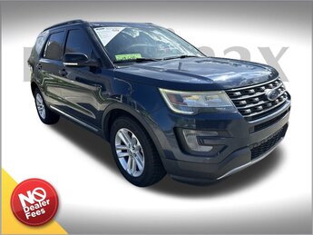 2017 Blue Jeans Metallic Ford Explorer XLT Automatic 4 Door FWD I4 Engine SUV