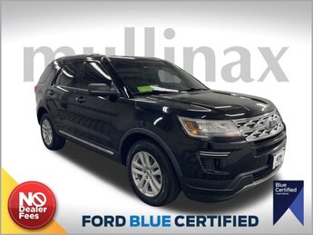 2019 Agate Black Metallic Ford Explorer XLT 4 Door 3.5L 6-Cylinder SMPI DOHC Engine Automatic SUV 4X4