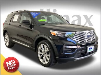 2023 Agate Black Metallic Ford Explorer Platinum SUV Automatic 3.0L EcoBoost V6 Engine
